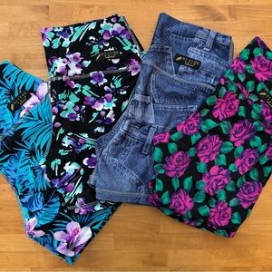 4 savage swim booty shorts size small and medium